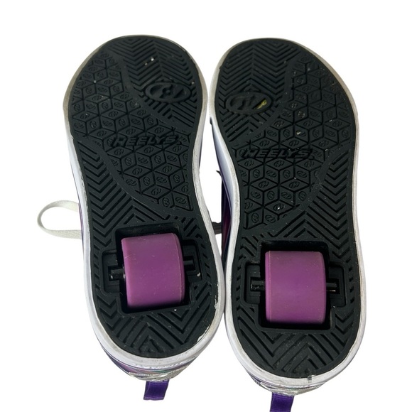 Heelys Pro 20 Prints Sneakers youth SZ 2 Purple Galaxy Multicolor tie dye child - Picture 11 of 12